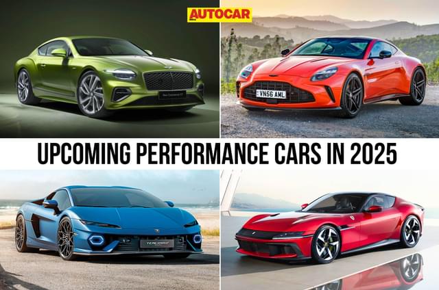 New performance cars launching in 2025